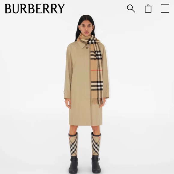 Authentic Burberry Preloved Cashmere Scarf 🧣 - Picture 3 of 12
